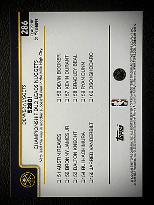 Nikola Jokic base card