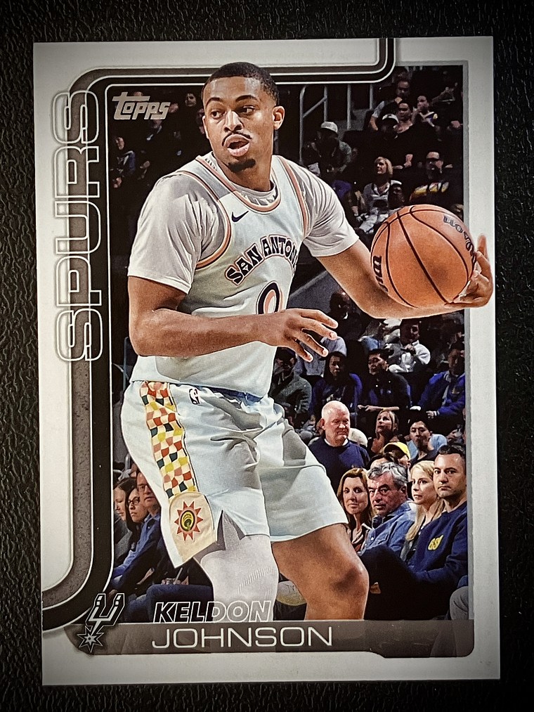 Keldon Johnson base card 1