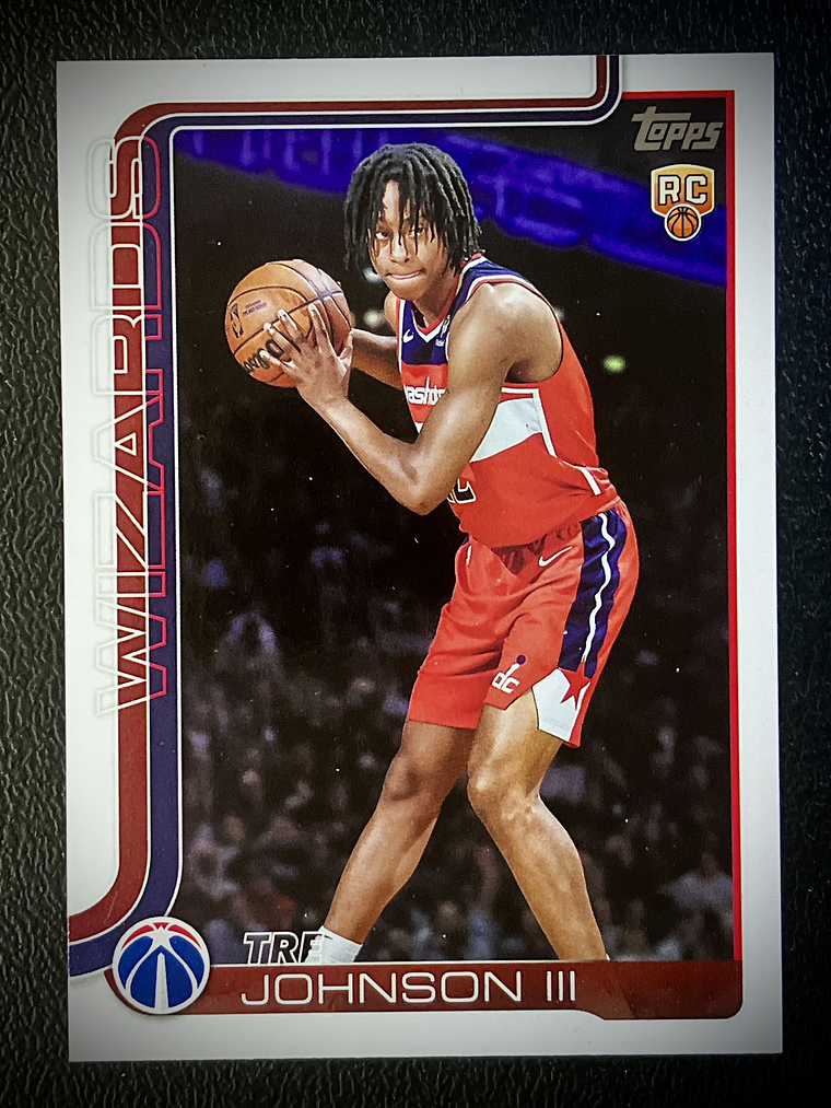 Tre Johnson III Rookie Card 1