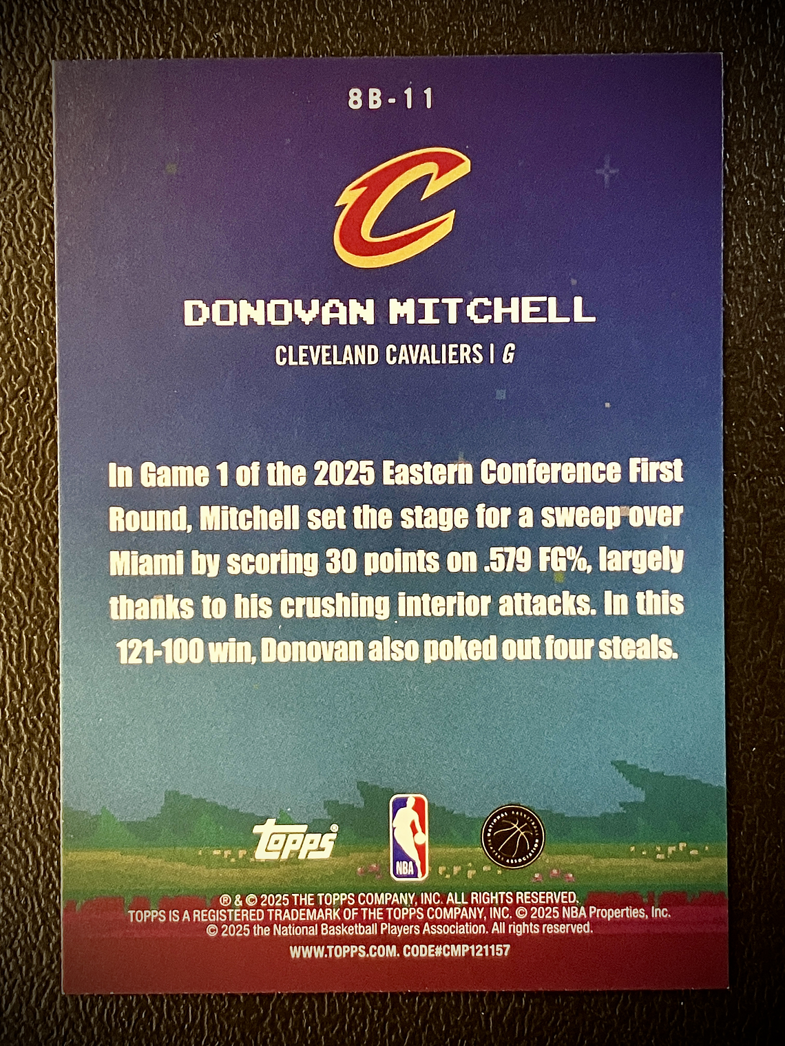 Donovan Mitchell insert card 2