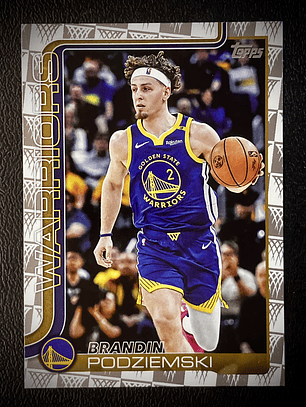 Brandin Podziemski parallel card