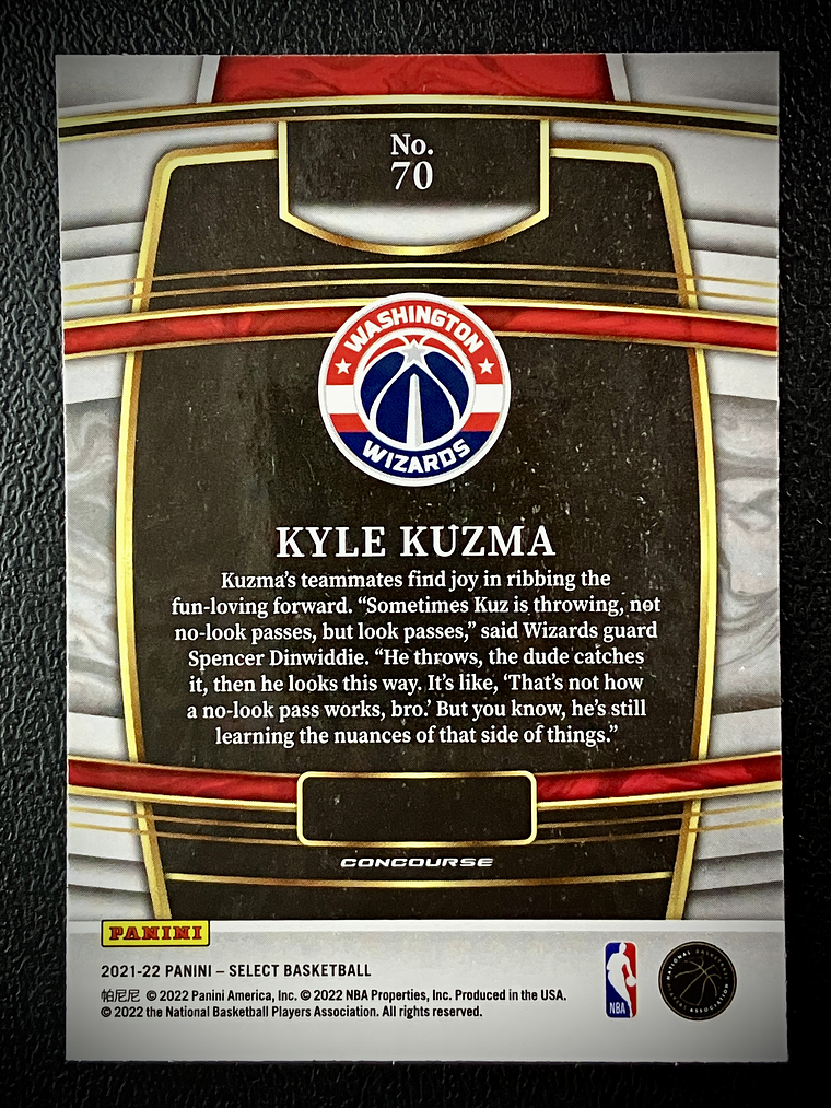 Kyle Kuzma base card 2