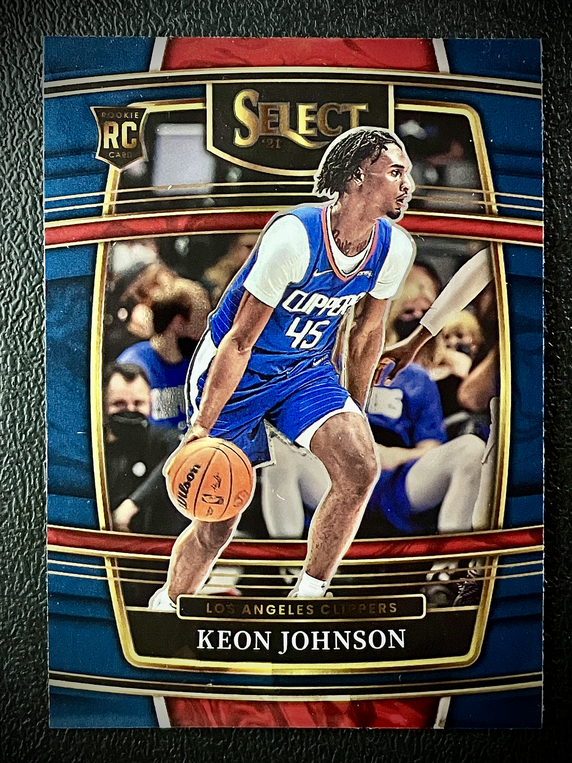Keon Johnson Rookie base card 1