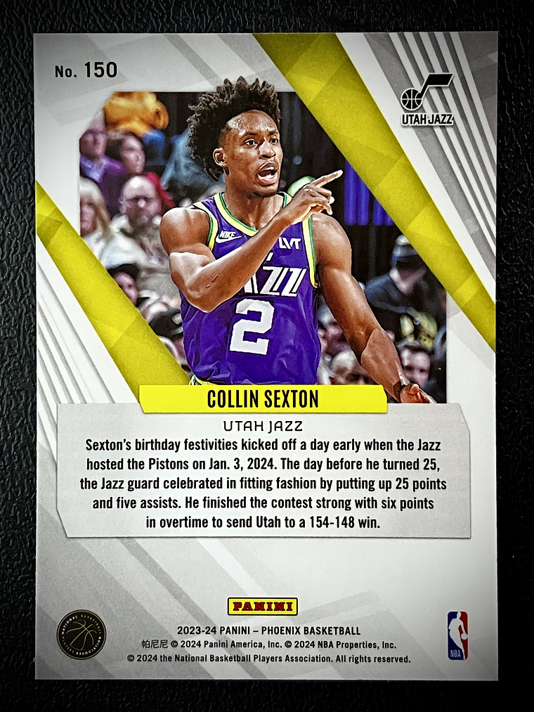 Collin Sexton-base card 2
