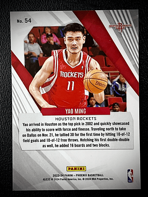 Yao Ming-base card