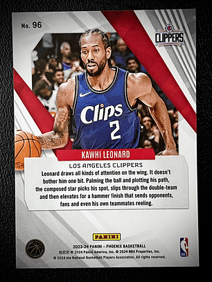 Kawhi Leonard-base card