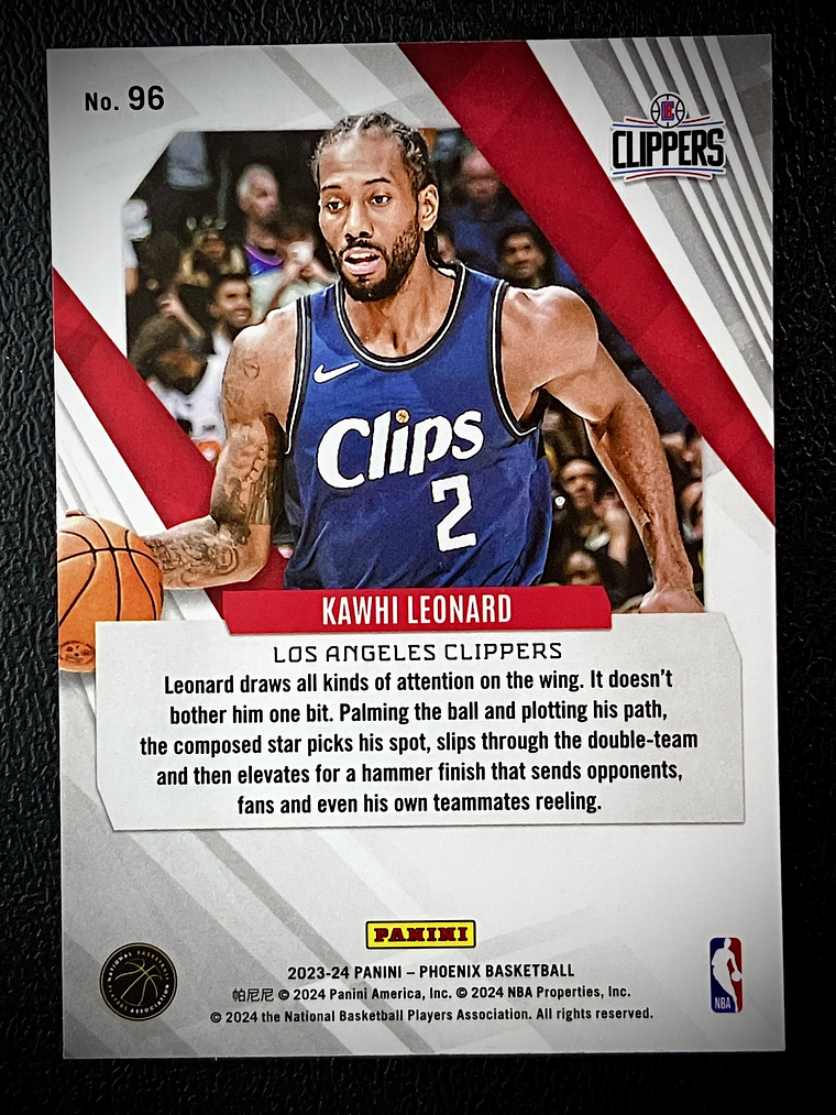 Kawhi Leonard-base card 2