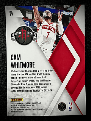 Cam Whitmore-rookie insert card