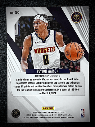 Peyton Watson-base card