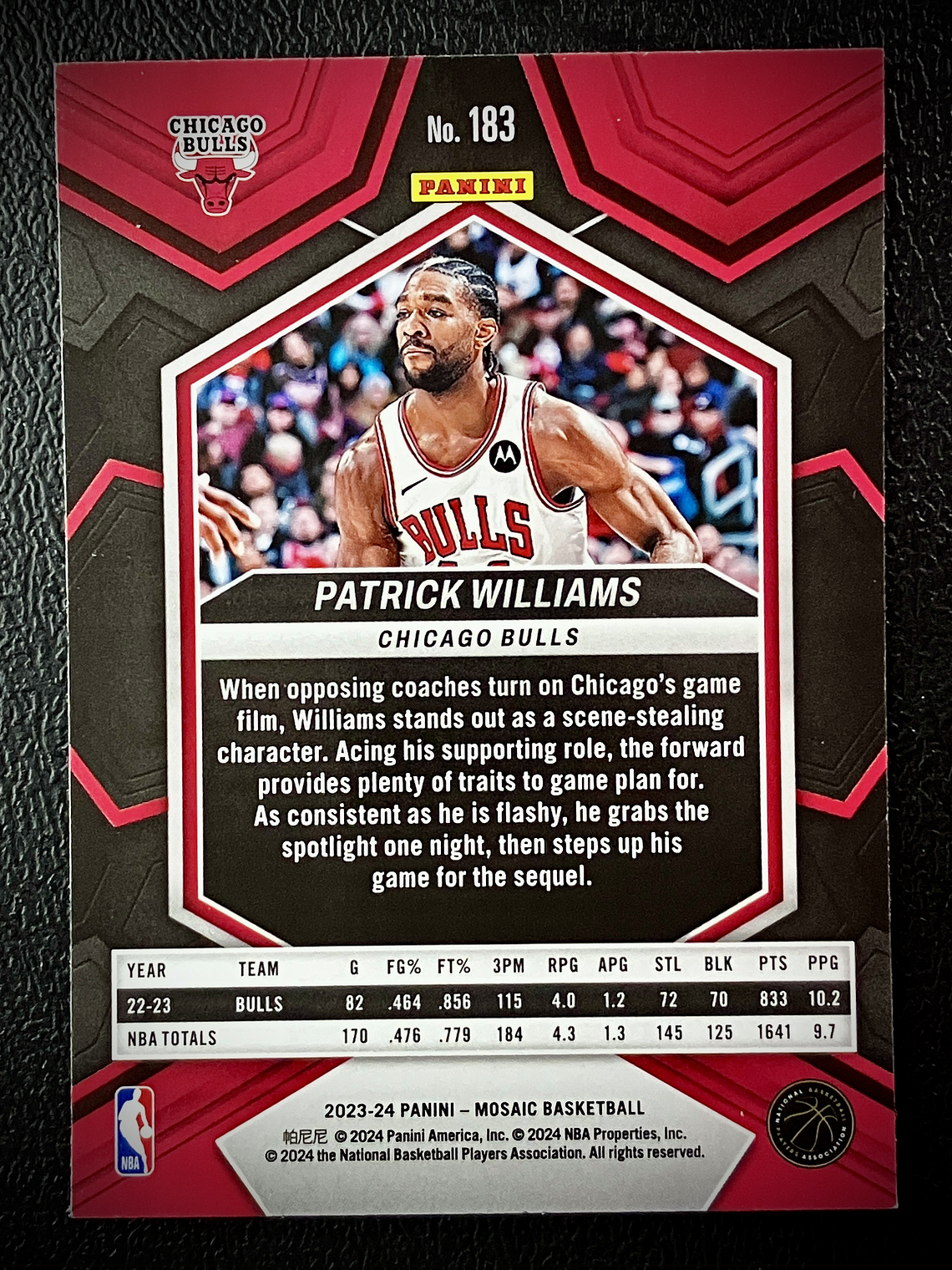 Patrick Williams-base card 2
