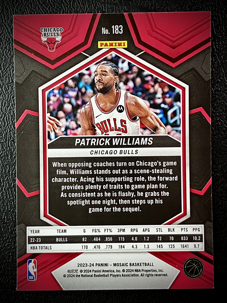 Patrick Williams-base card 2