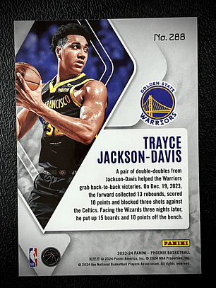 Trayce Jackson-Davis-rookie card