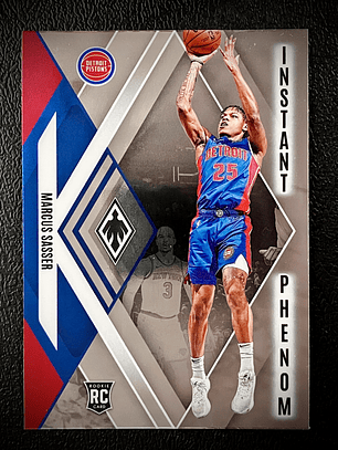 Marcus Sasser-rookie insert card