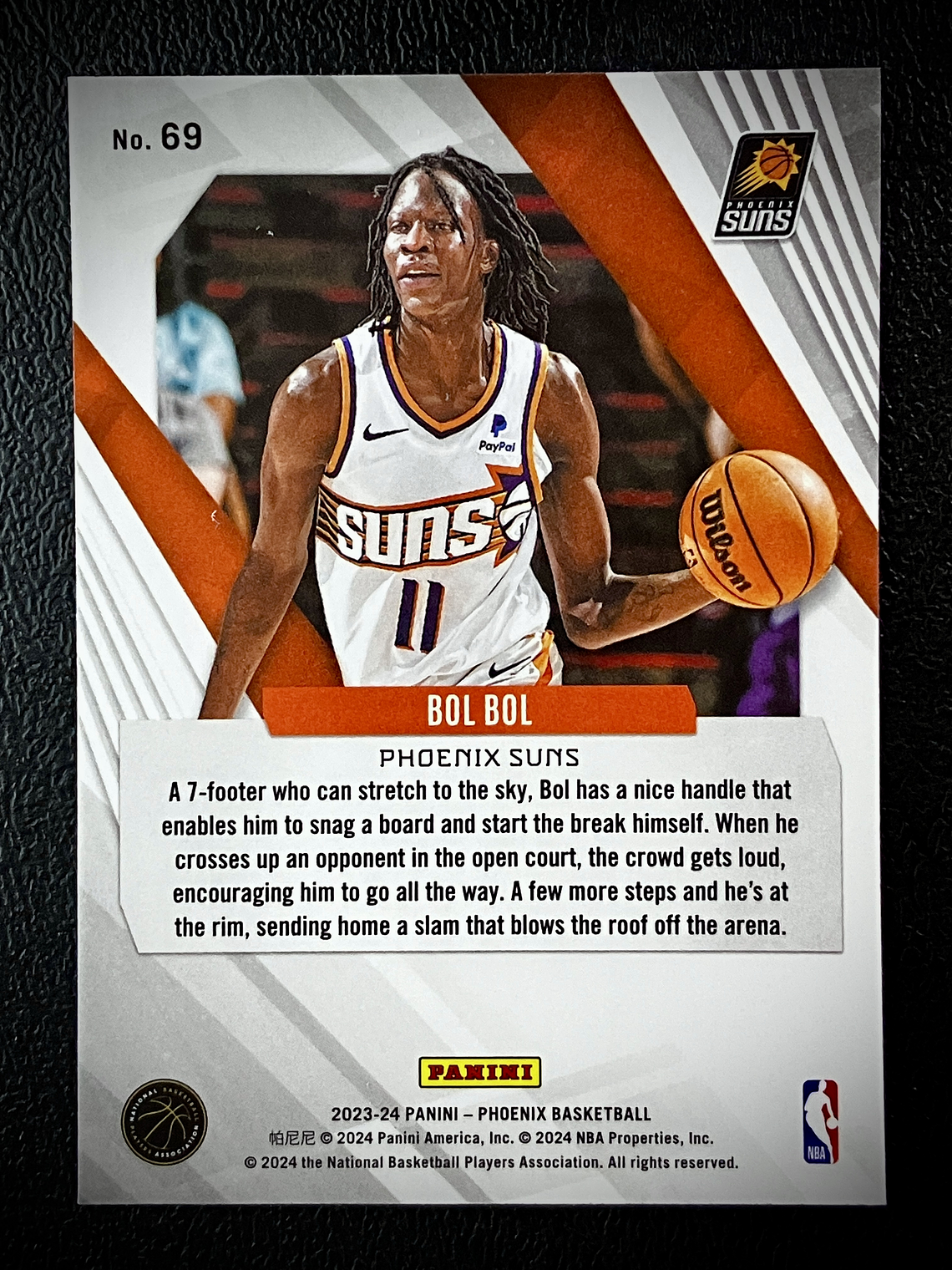 Bol Bol Sport Card  2