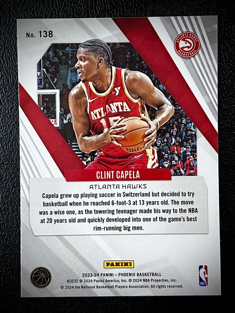 Clint Capela Sport Card  2