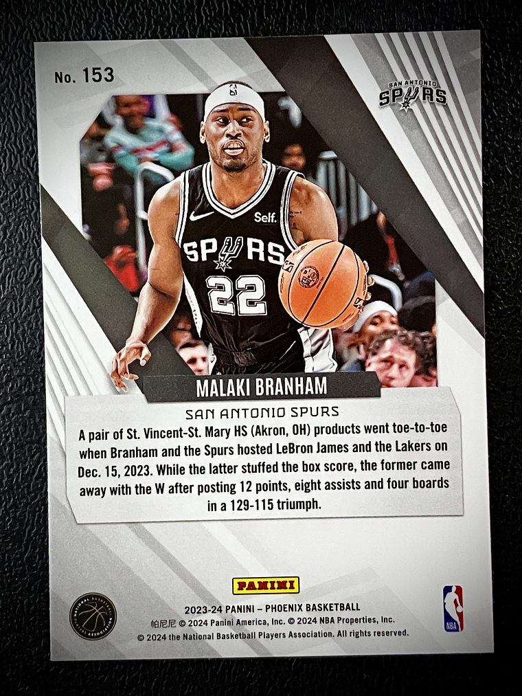 Malaki Branham Sport Card  2