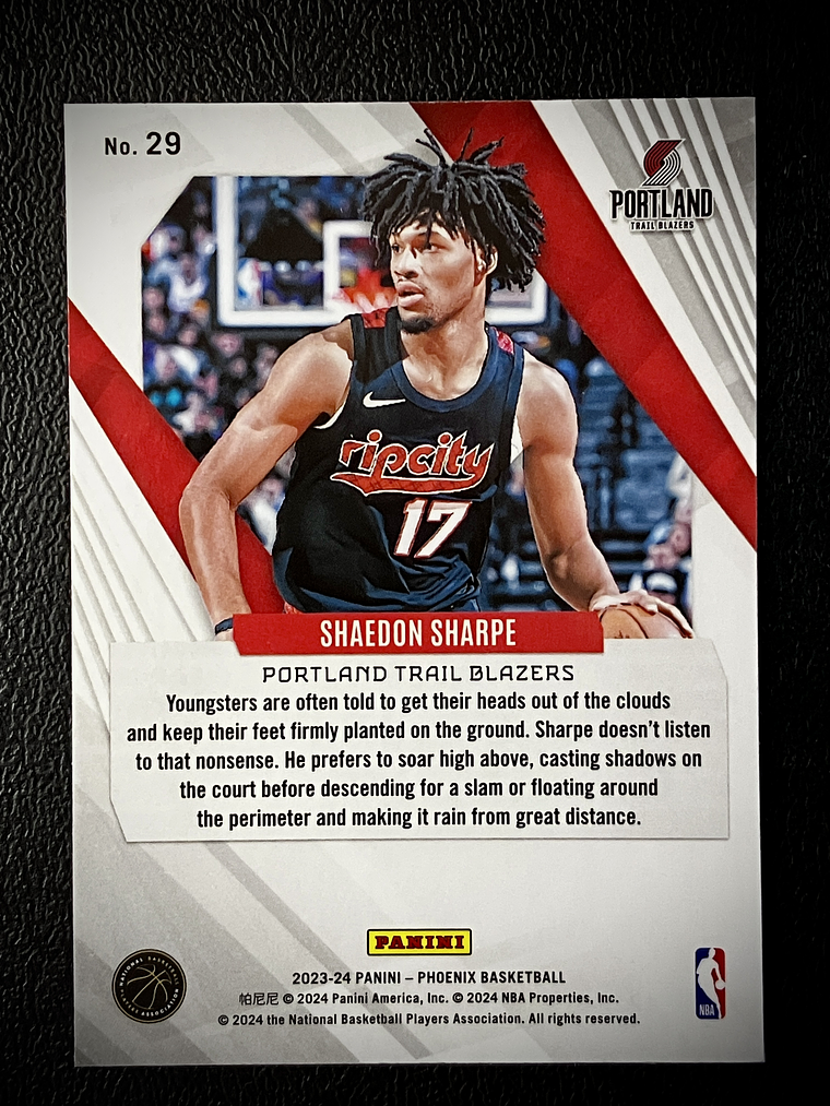 Shaedon Sharpe Sport Card  2
