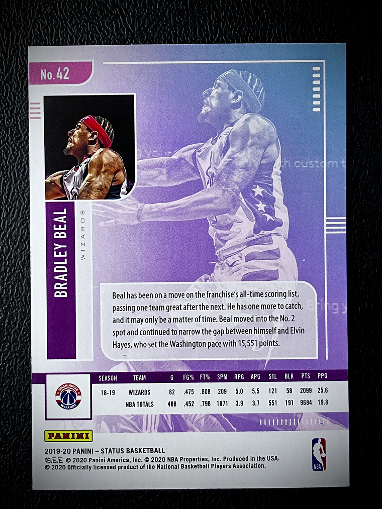 Bradley Beal Sport Card  2