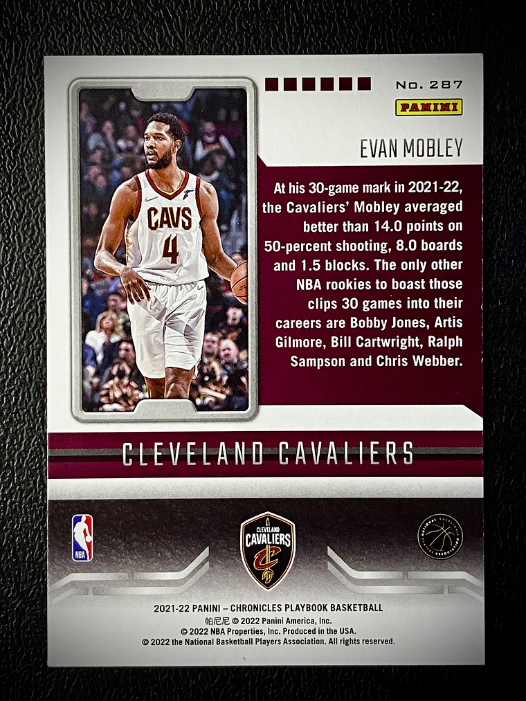  Evan Mobley Sport Card  2