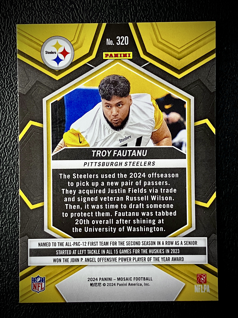Troy Fautanu Sport Card  2