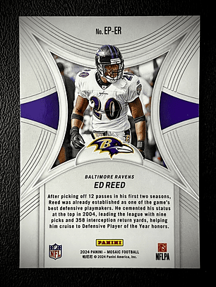 Ed Reed Sport Card 