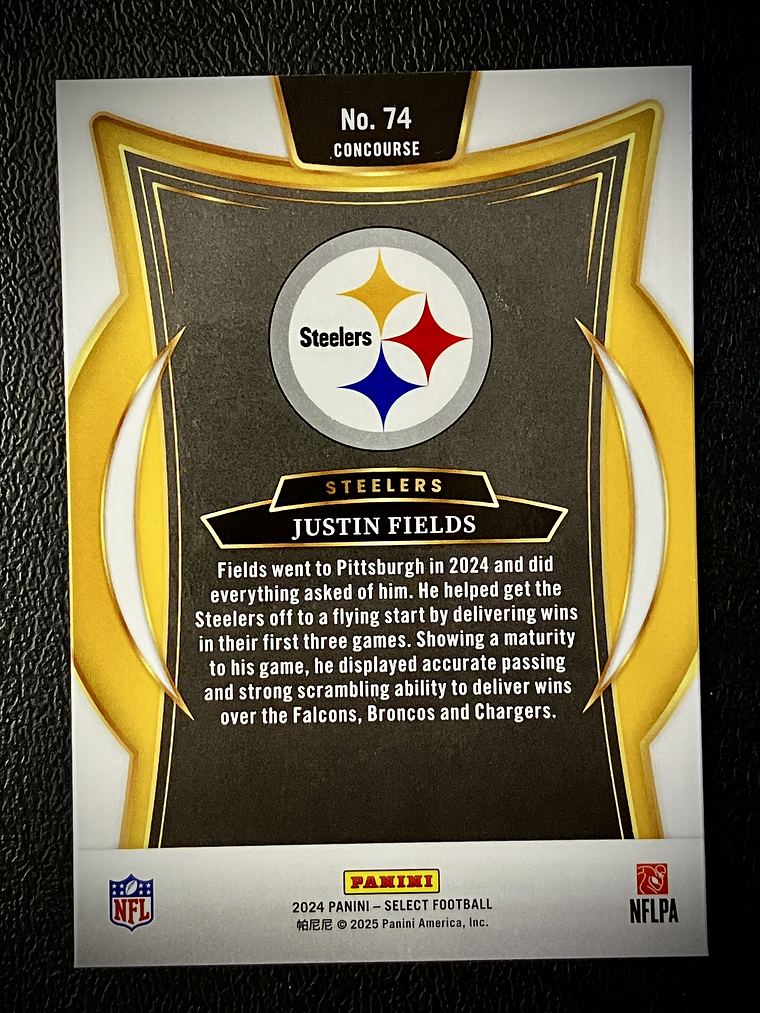 Justin Fields Sport Card  2