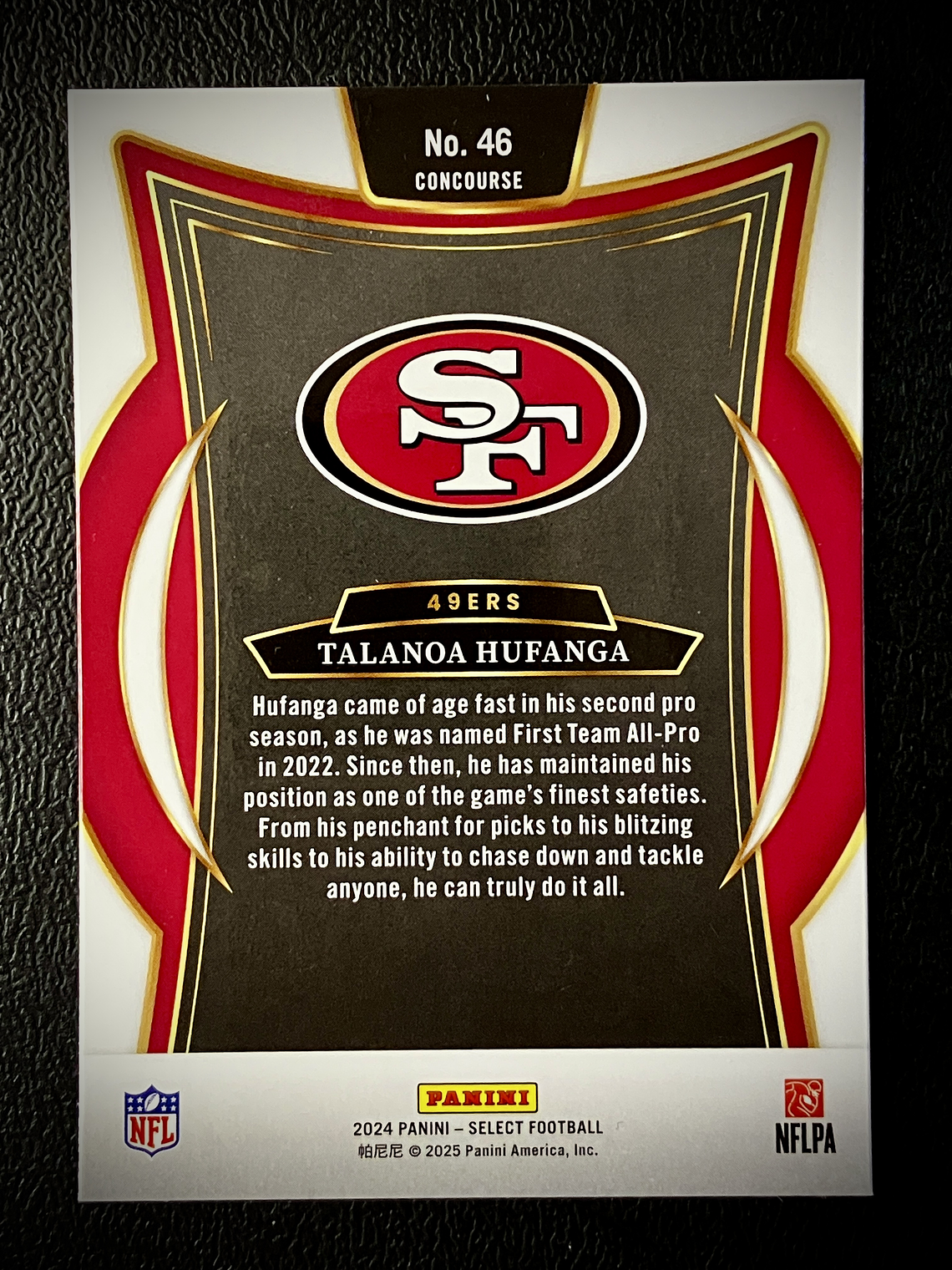  Talanoa Hufanga Sport Card  2