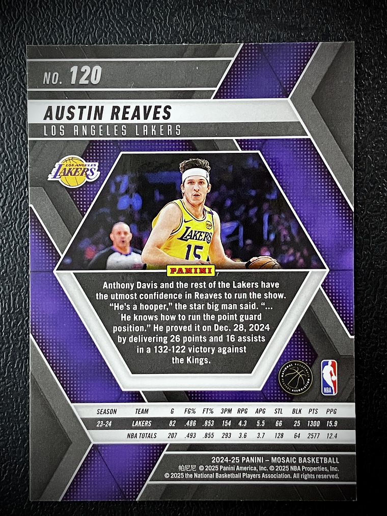 Austin Reaves Sport Card  2