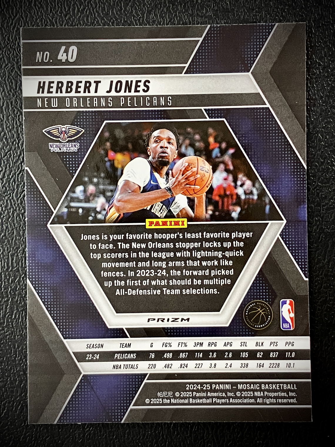 Herbert Jones Parallel Card 2