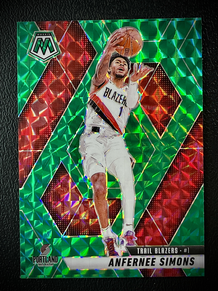 Anfernee Simons Parallel Card 1