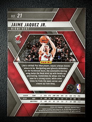 Jaime Jaquez Jr. Sport Card 