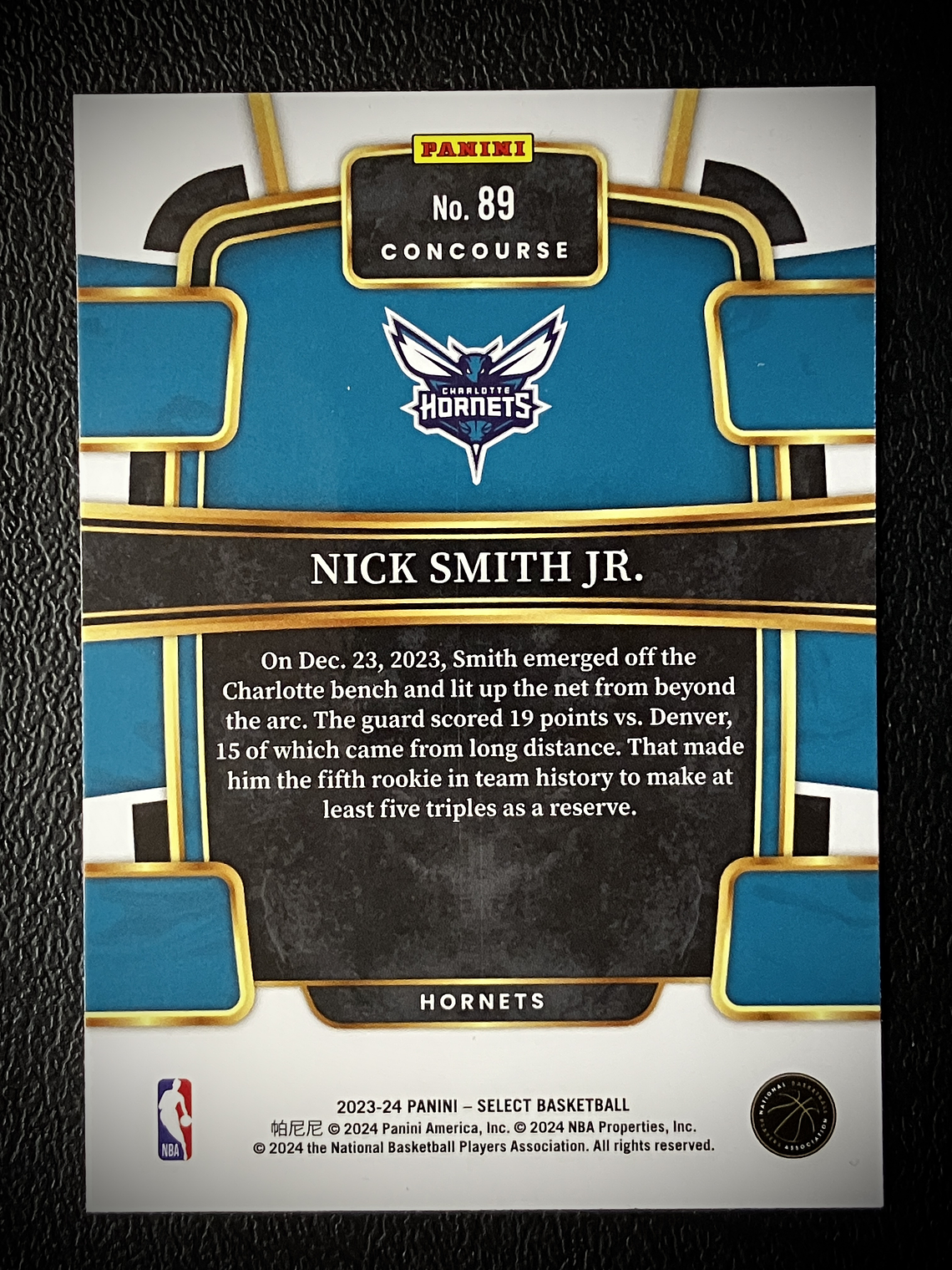 Nick Smith Jr. Rookie Card 2