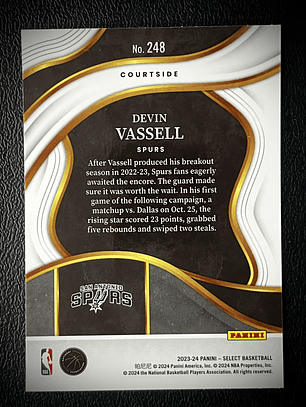 Devin Vassell Base Card