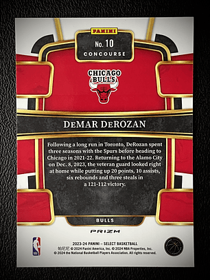 DeMar DeRozan Parallel Card