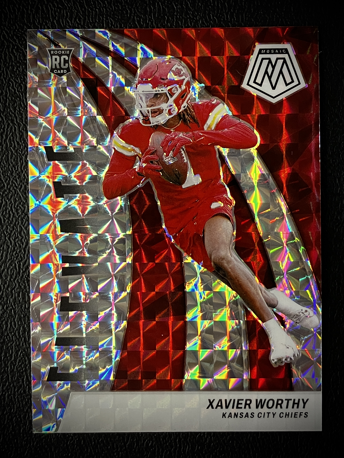  Xavier Worthy Parallel Card 1