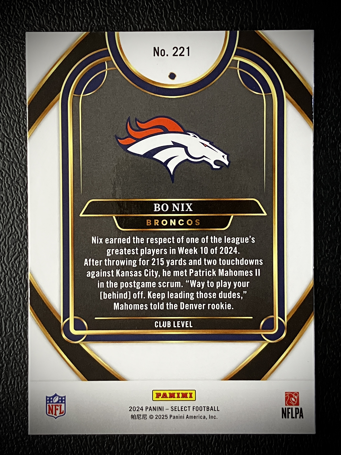 Bo Nix Rookie Card 2