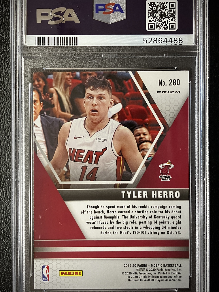 Tyler Herro Graded Card 2