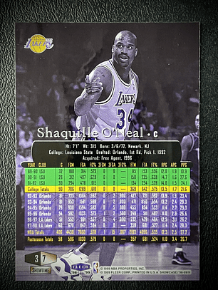 Shaquille O'Neal Sport Card 