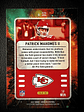  Patrick Mahomes II Insert Card - thumbnail 2