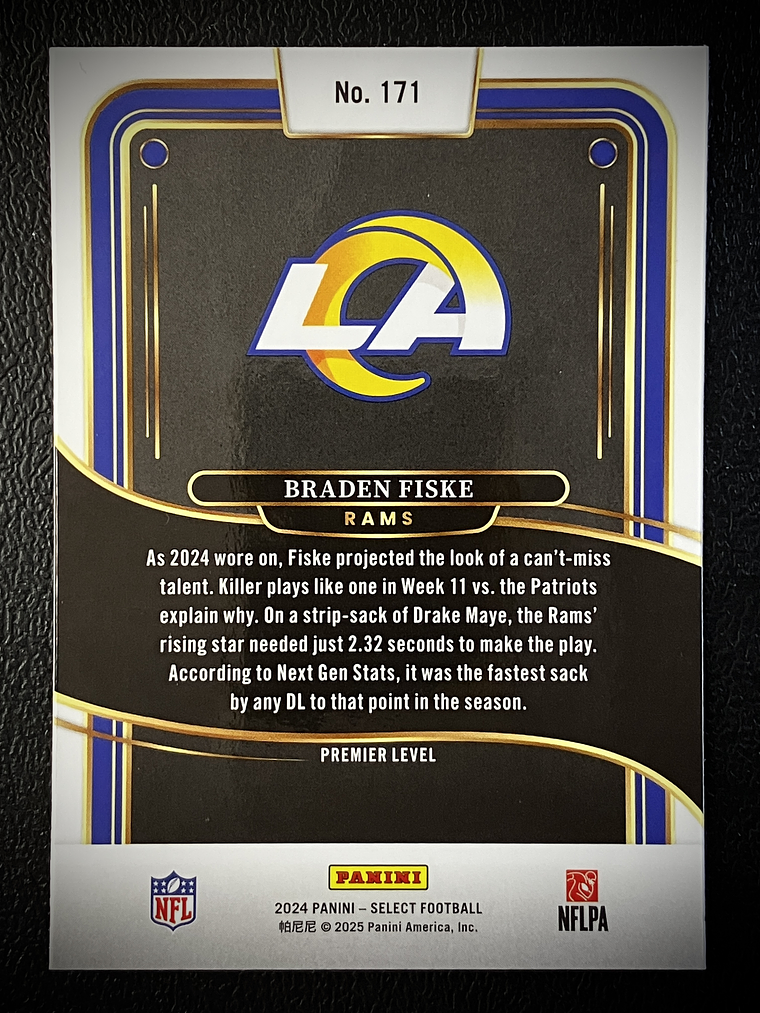 Braden Fiske Rooke Card 2