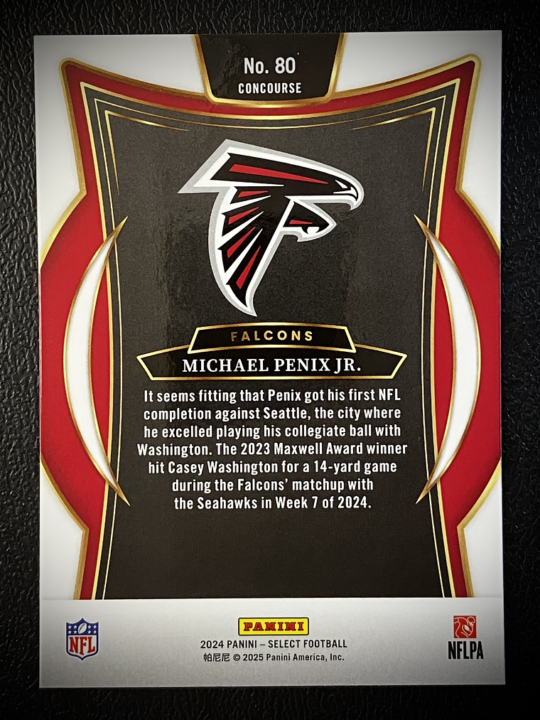 Michael Penix Jr. Rooke Card 2