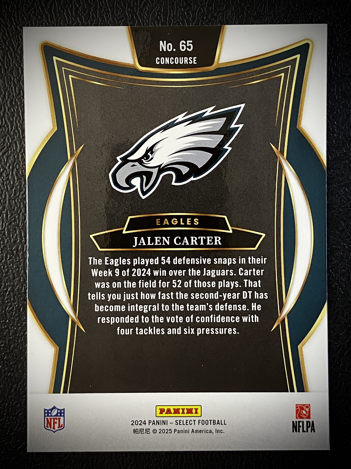 Jalen Carter Base Card 2