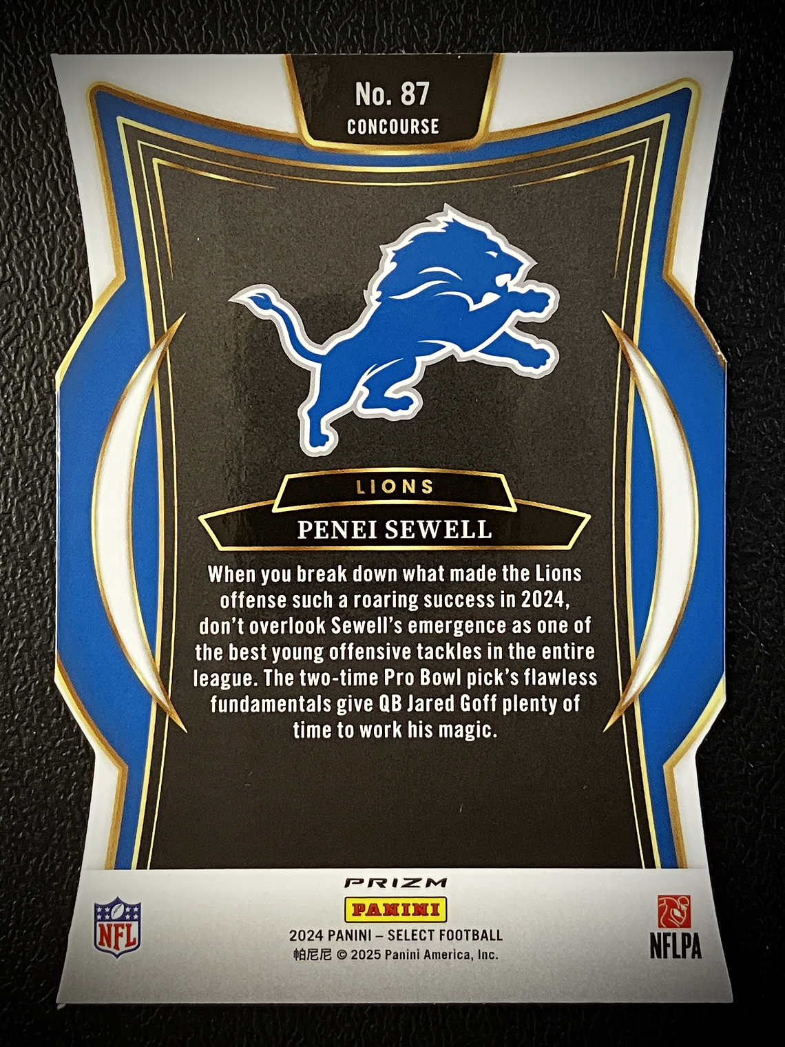 Penei Sewell Parallel Card  2