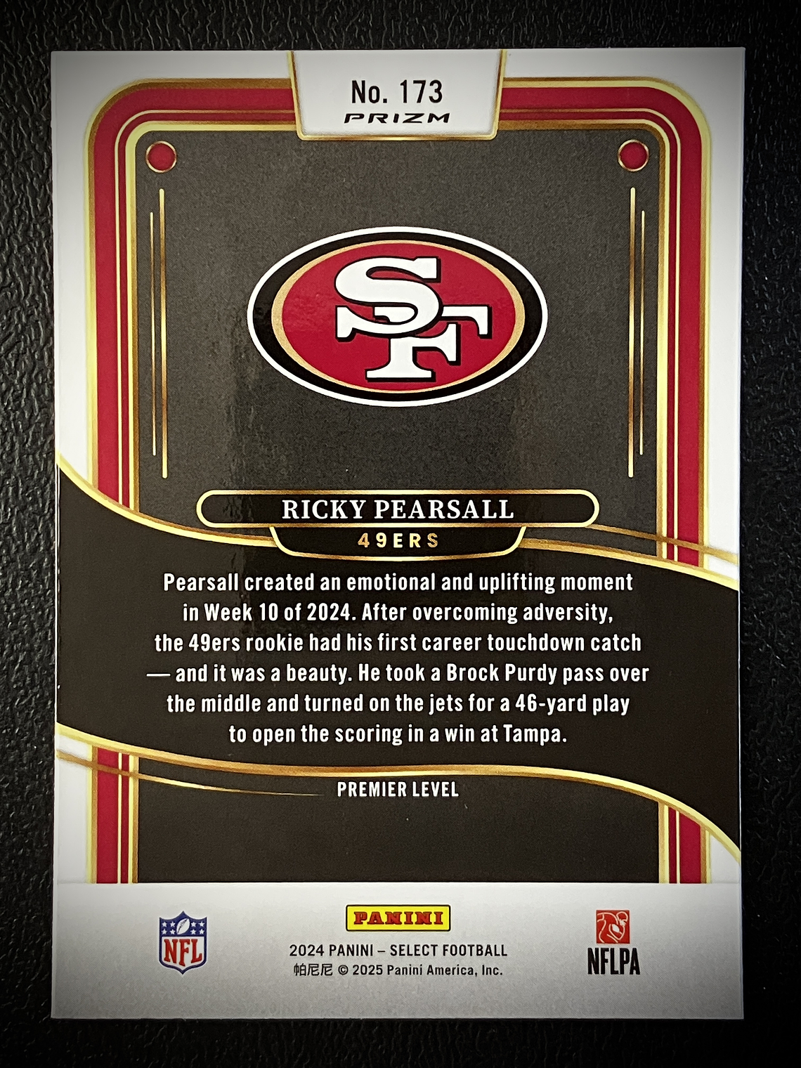 Ricky Pearsall Parallel Card  2