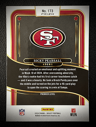 Ricky Pearsall Parallel Card 