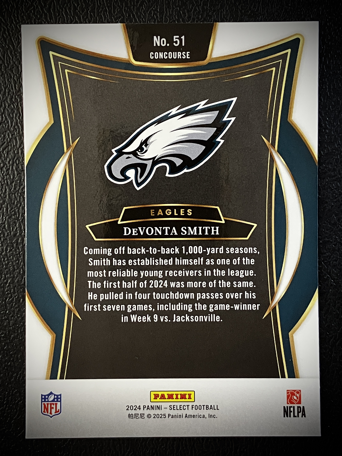 DeVonta Smith Base Card 2