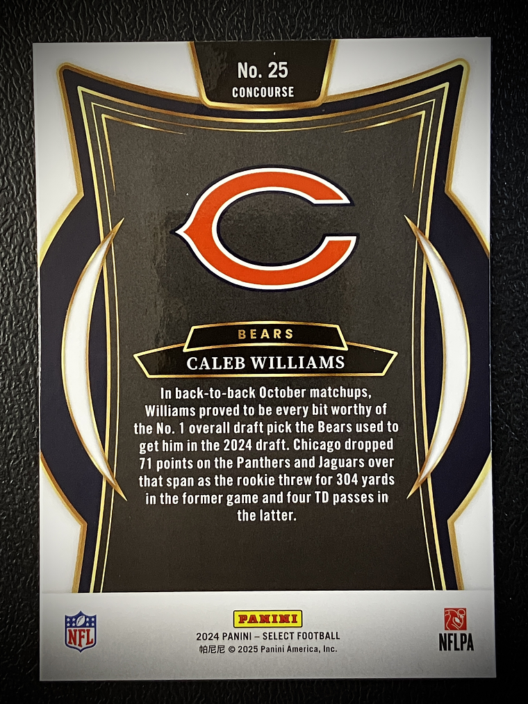 Caleb Williams Rookie Card 2