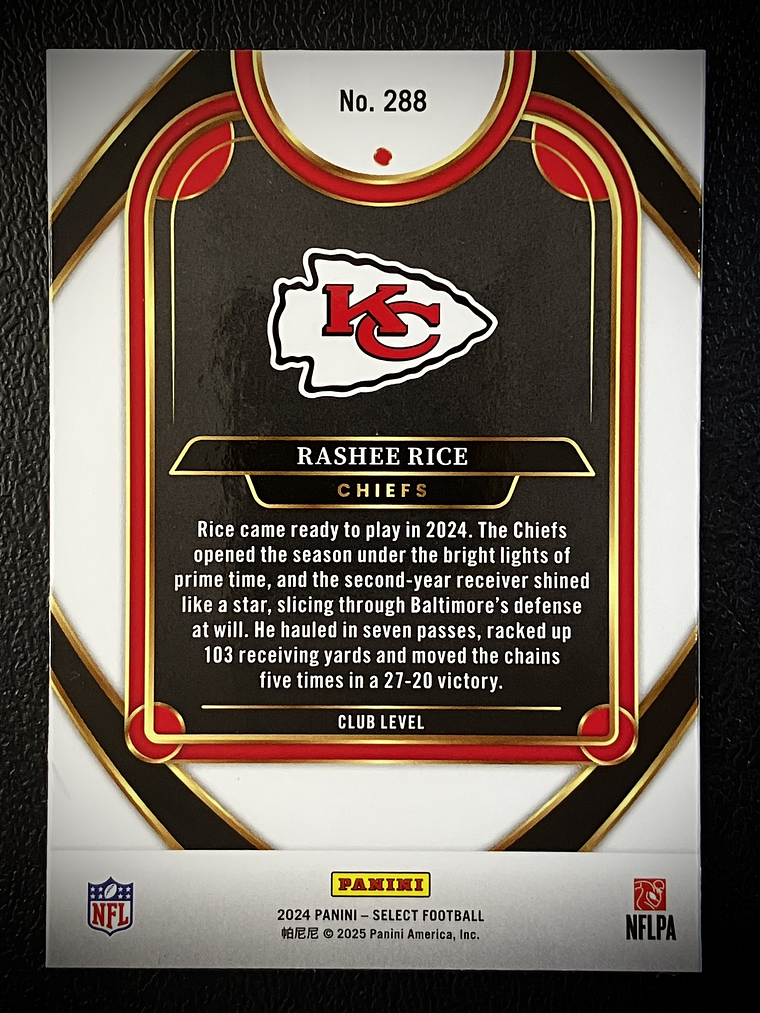 Rashee Rice Base Card  2