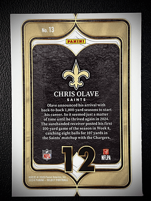 Chris Olave Insert Card 