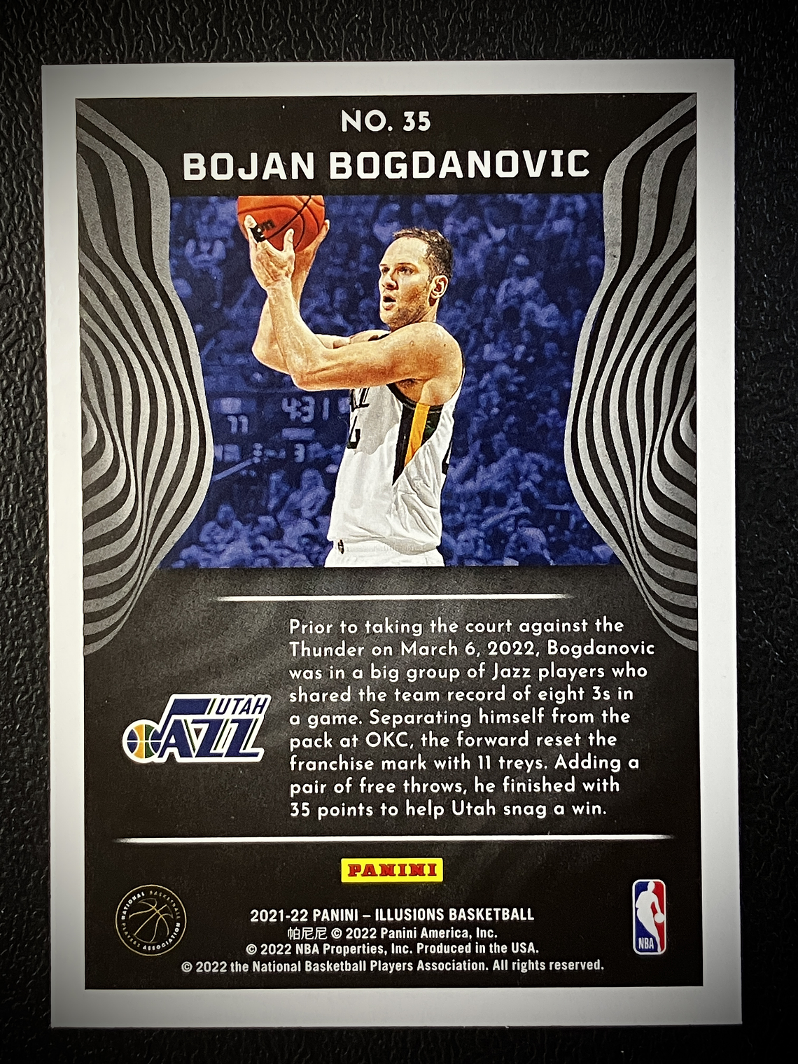 Bojan Bogdanovic Base Card  2